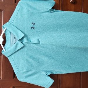 Boys Under Armour dri-fit polo shirt